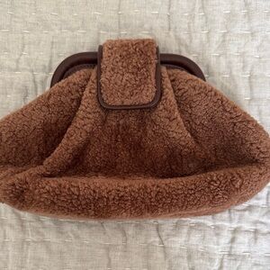 Nahall Elegant Brown Women's Clutch